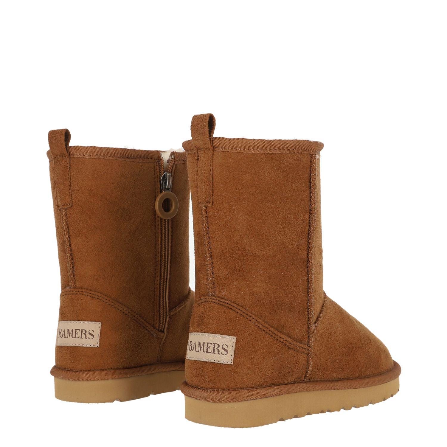 Bota Bamers Blast Zip Fiber Niños Unisex Caramelo-4