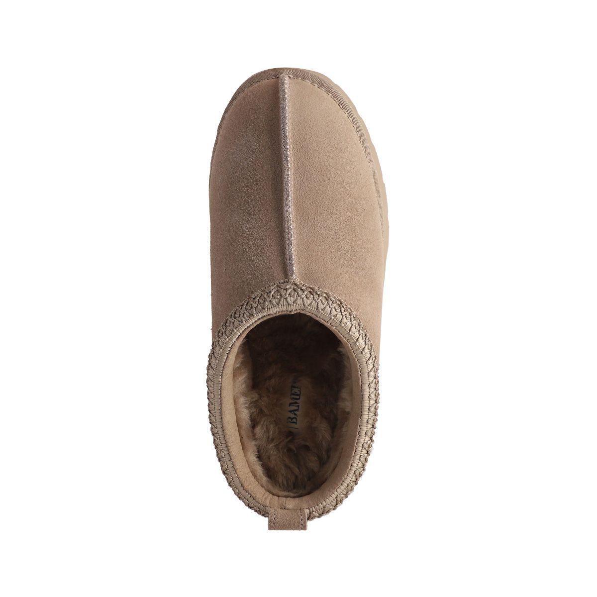 Pantufla Mujer Bamers Piamonte Cuero Beige-4