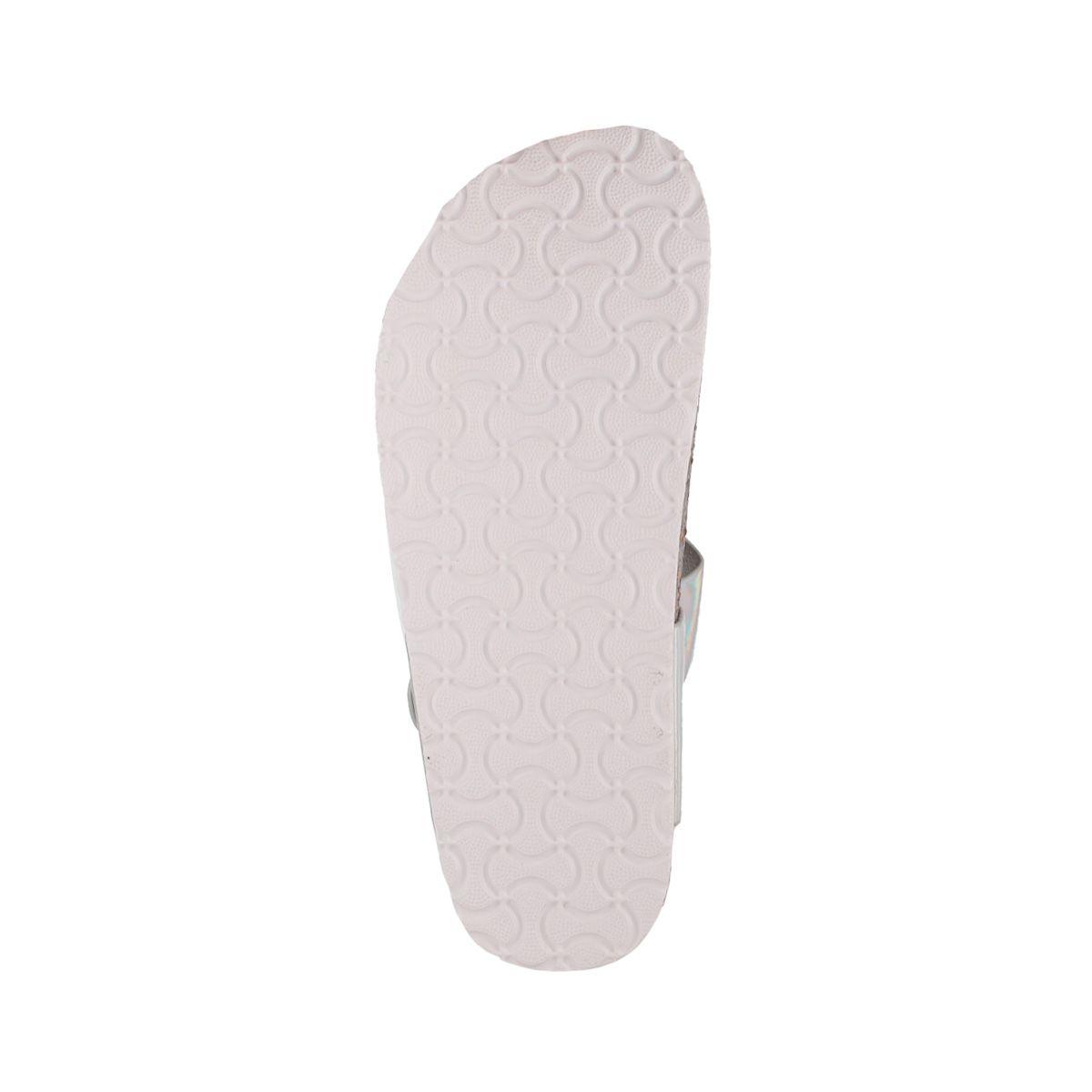 Sandalias Mujer Blanco Brillante Bamers Kend Capri-3
