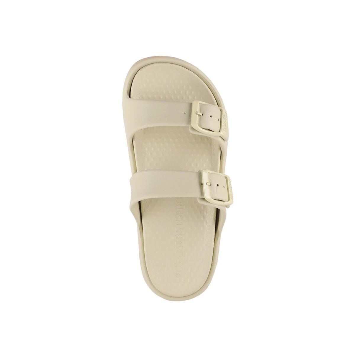 Sandalias Plataforma Mujer  Bamers Kend Vegan High Beige-2