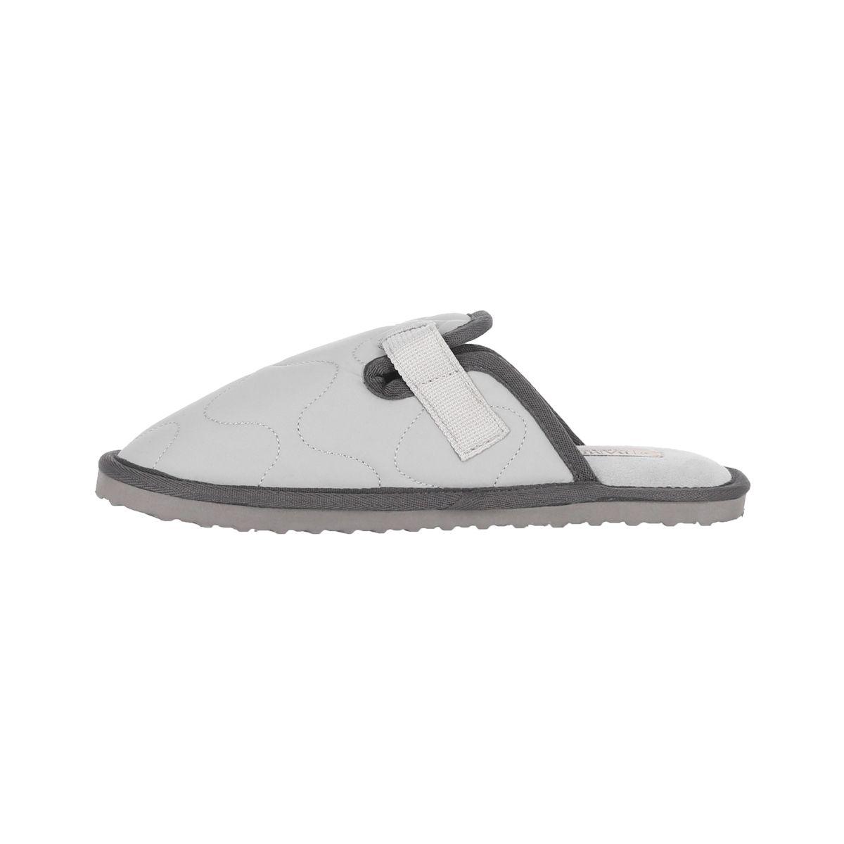 Pantufla Bamers Sol Mujer Gris-1