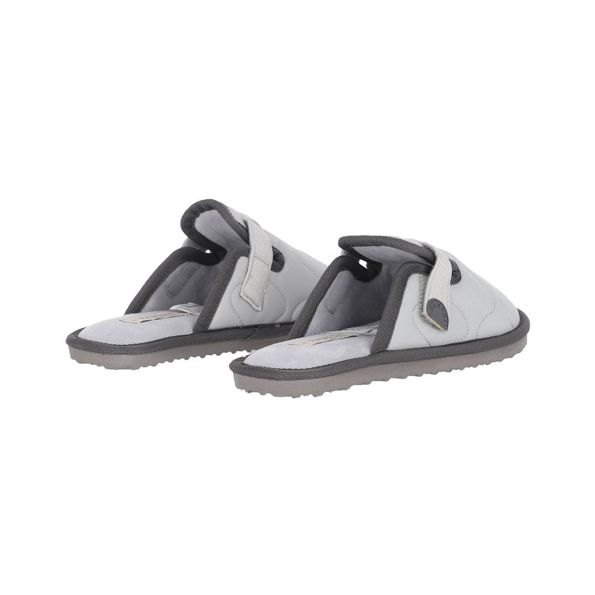 Pantufla Bamers Sol Mujer Gris-5