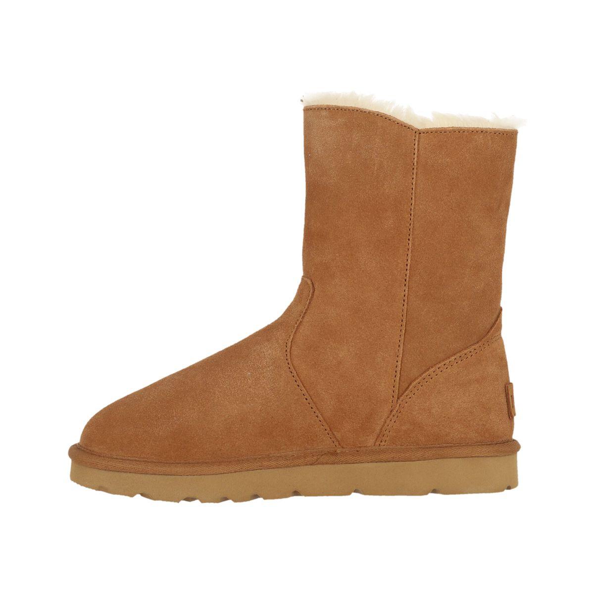Botas Mujer Caramel Bamers Blast Strap Cuero-1