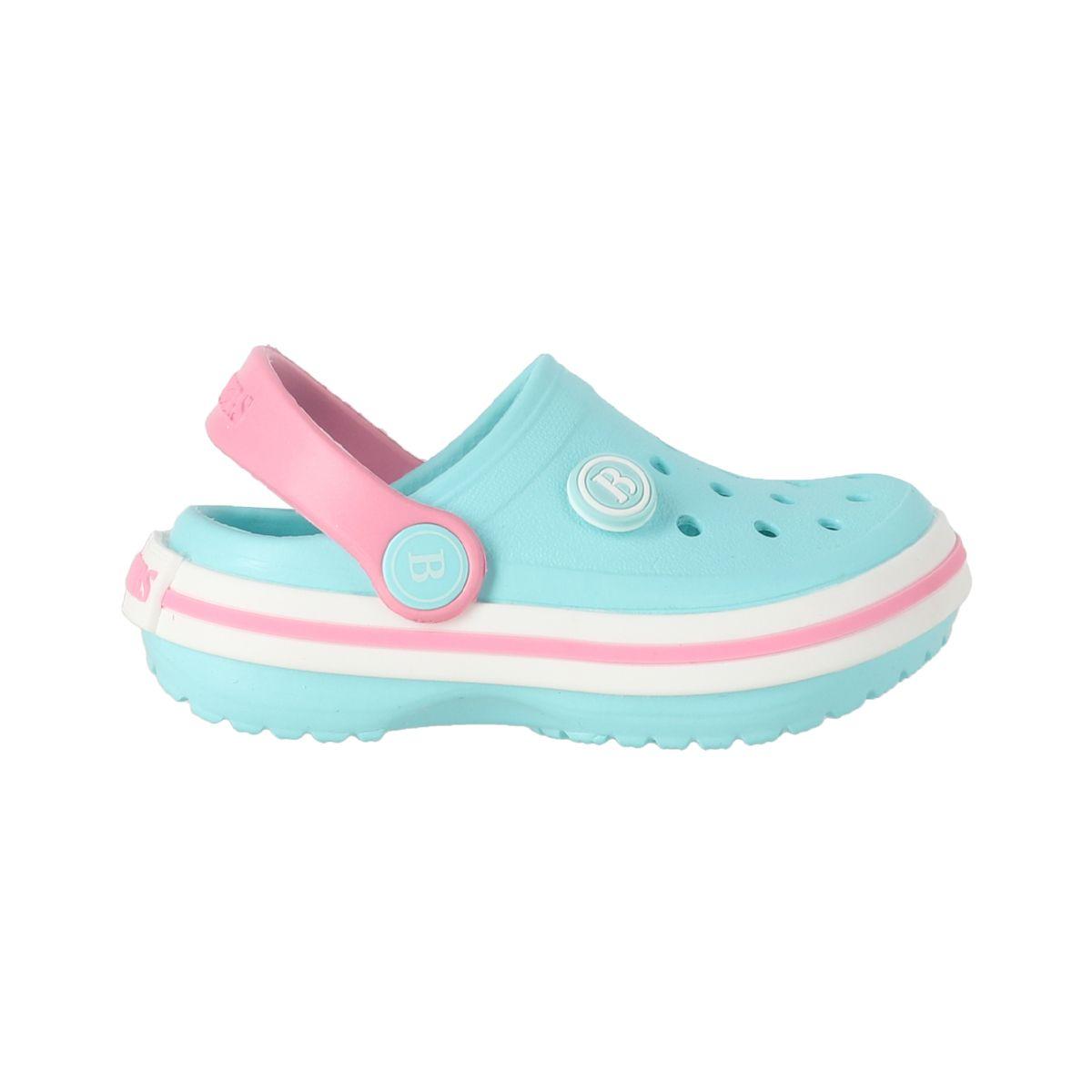 Zuecos Niñas Bamers Airline Ice Azul-0