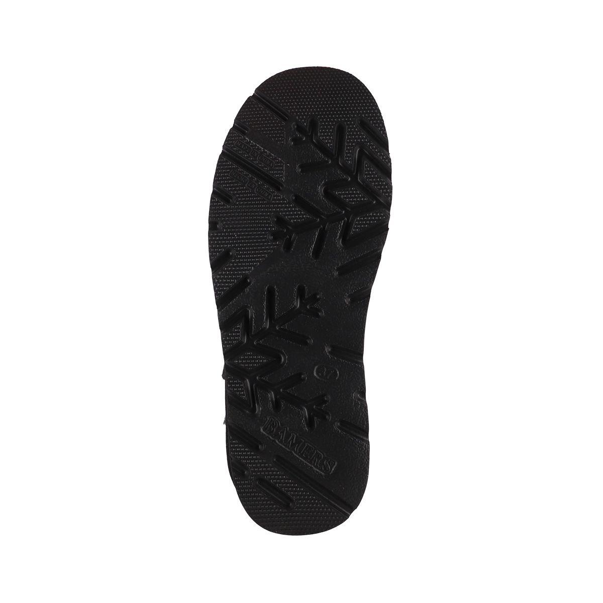 Bota Mujer Bamers Blast Button Cuero Negro-3