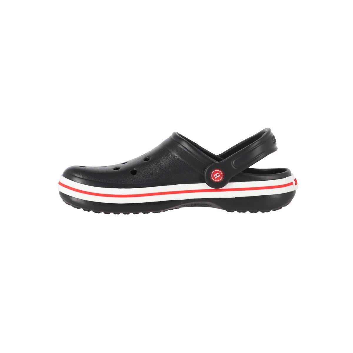 Zuecos Hombre Bamers Airline Negros-1