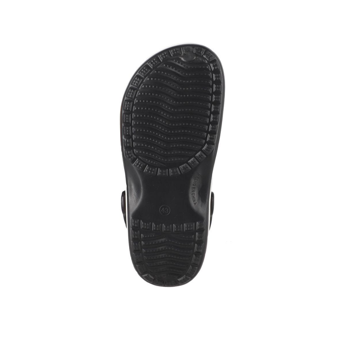 Zuecos Hombre Bamers Airline Negros-3