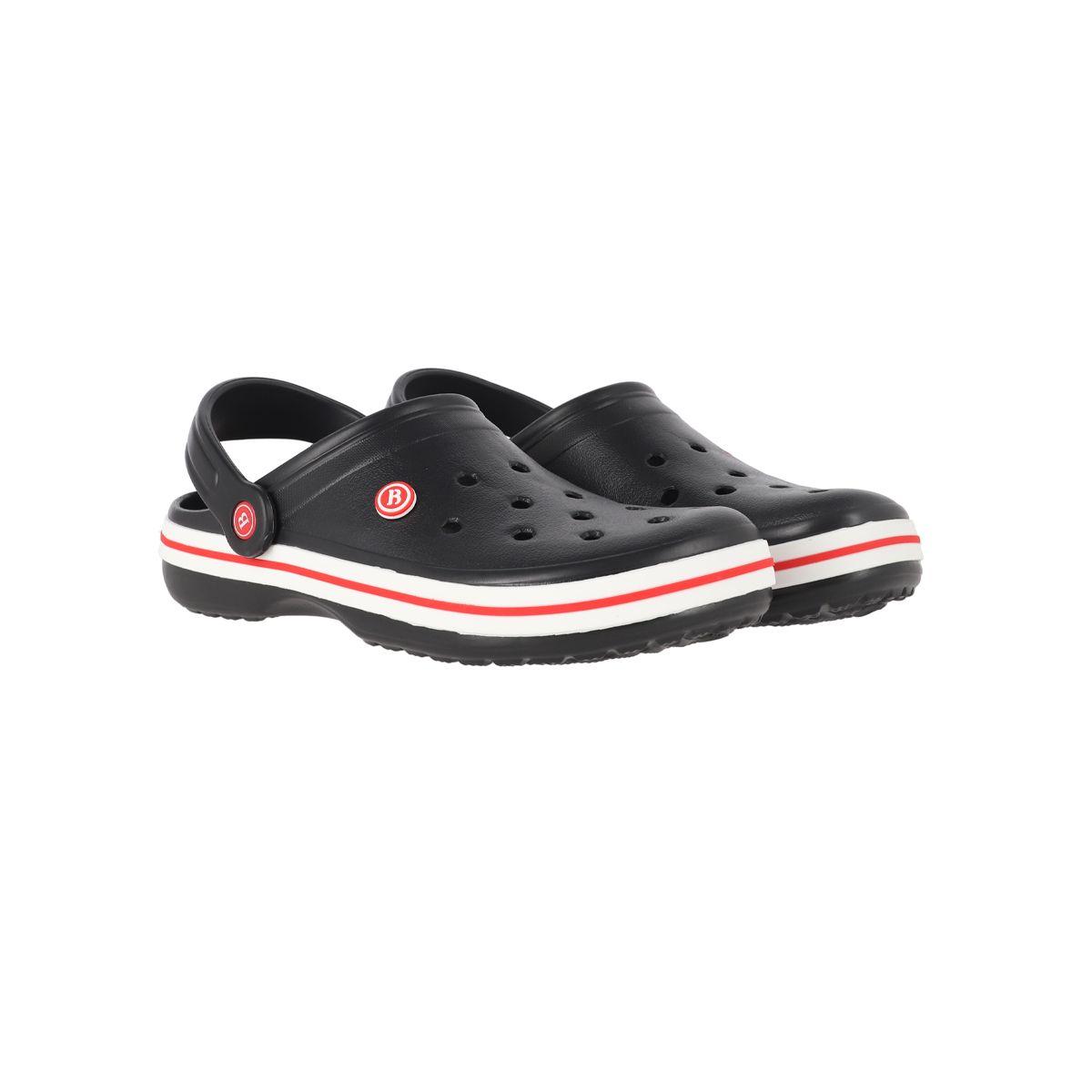 Zuecos Hombre Bamers Airline Negros-4