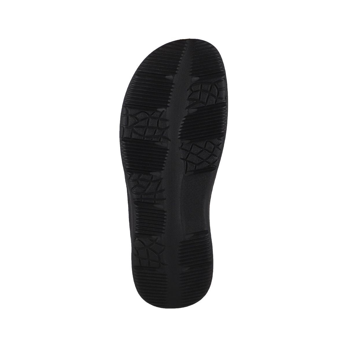 Hawaianas Hombre Flip Leather  Negro Bamers-3