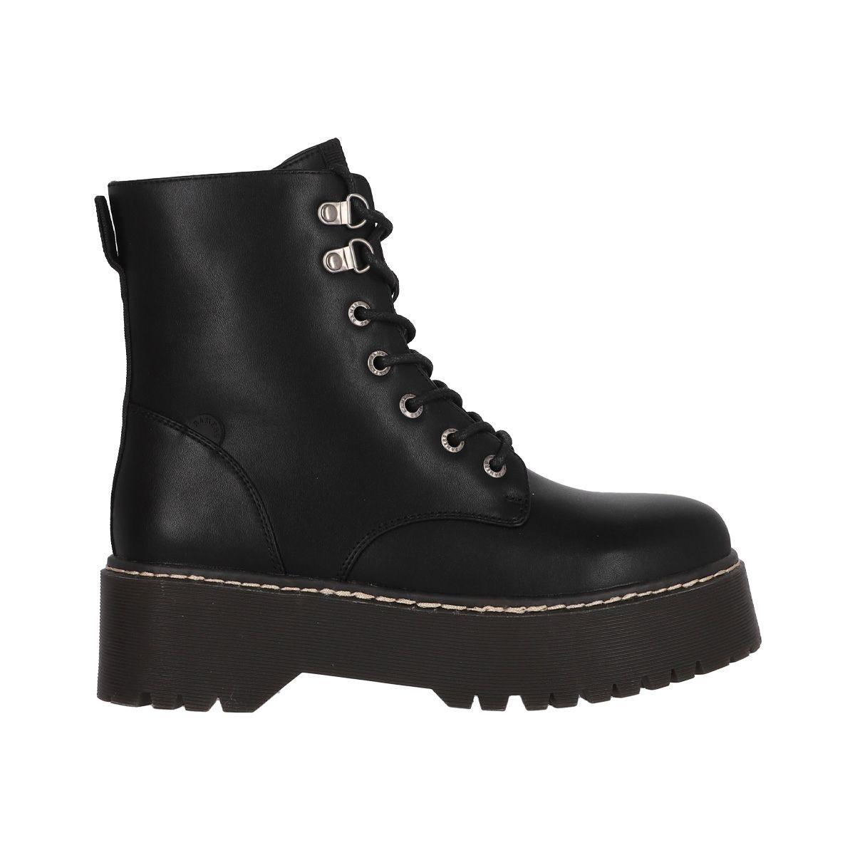 Bota Bamers Martina Mujer Negro-0
