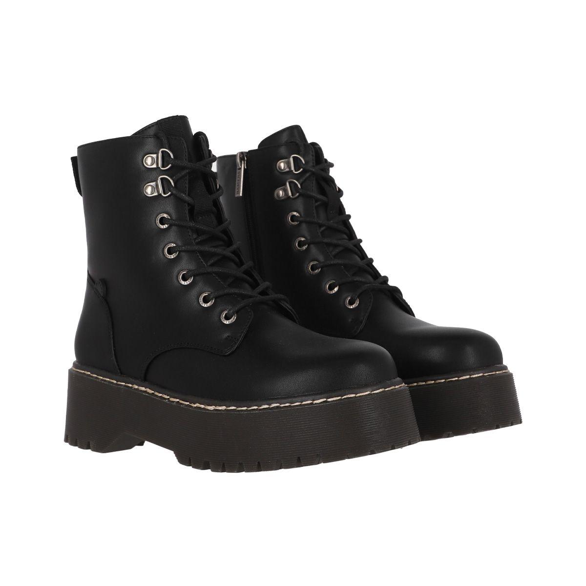 Bota Bamers Martina Mujer Negro-2