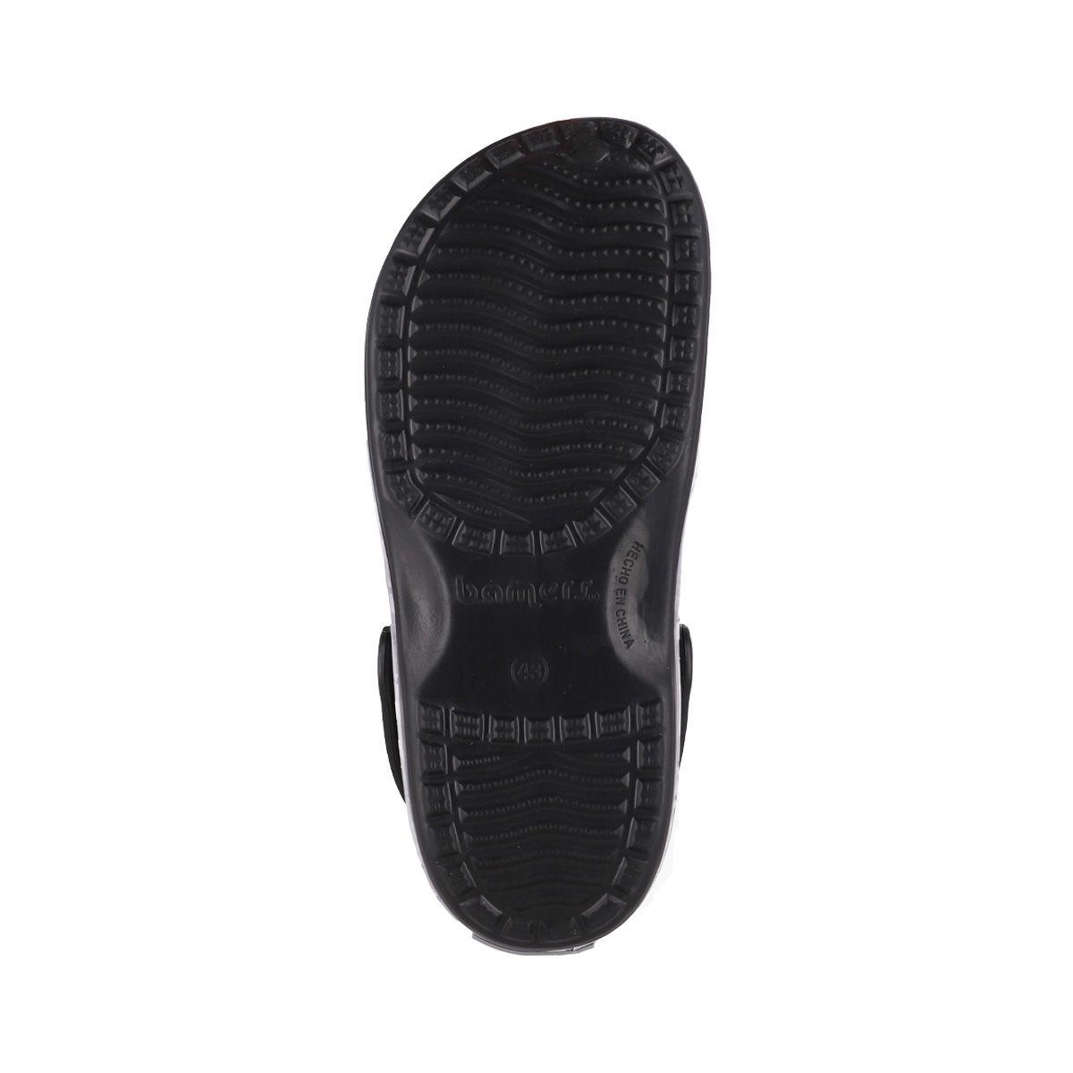 Zuecos  Hombre Bamers  Airline P Negro-3