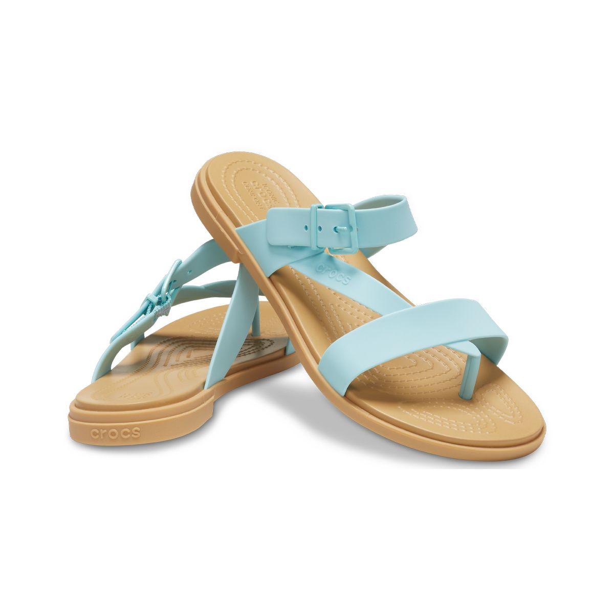Sandalia Crocs Tulum Mujer Pure Water-6
