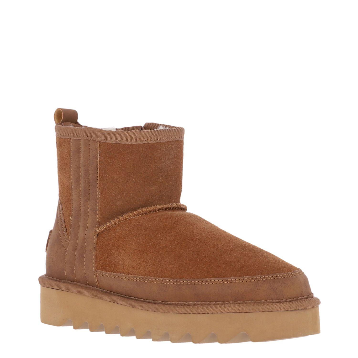 Bota Bamers Platform Boots Mujer Caramel-1