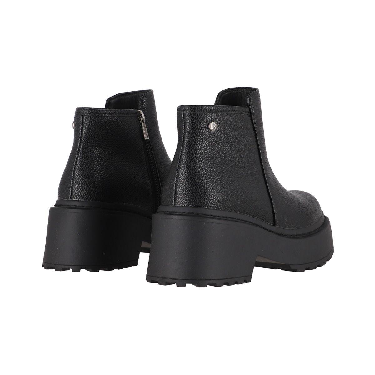 Botines Mujer Bamers Marsella Zipper Negro-5