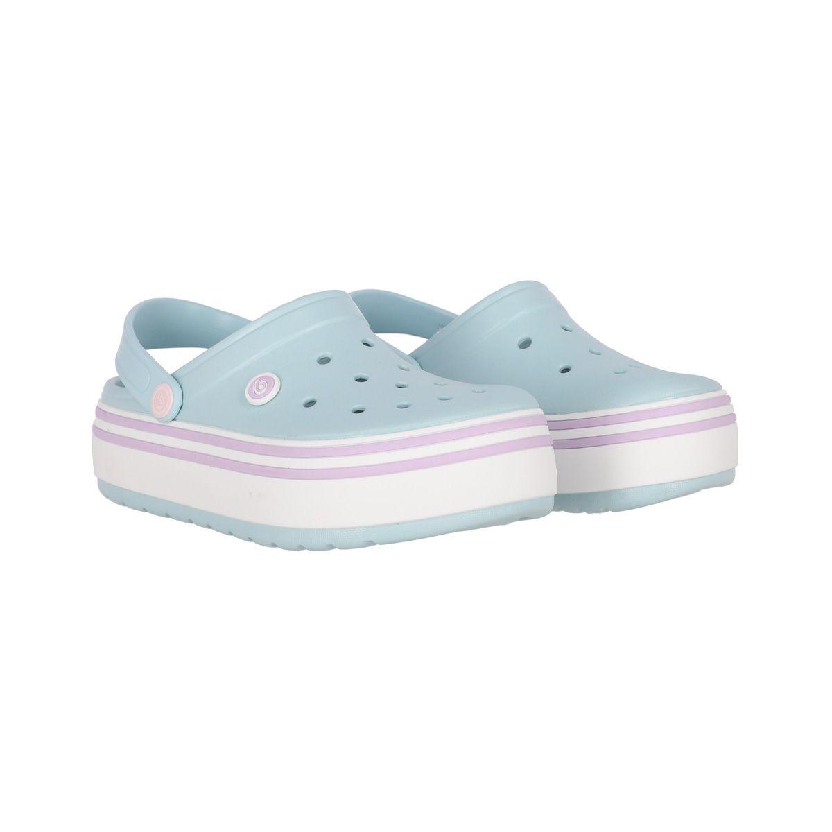 Zueco Bamers Airline High Mujer Celeste-2