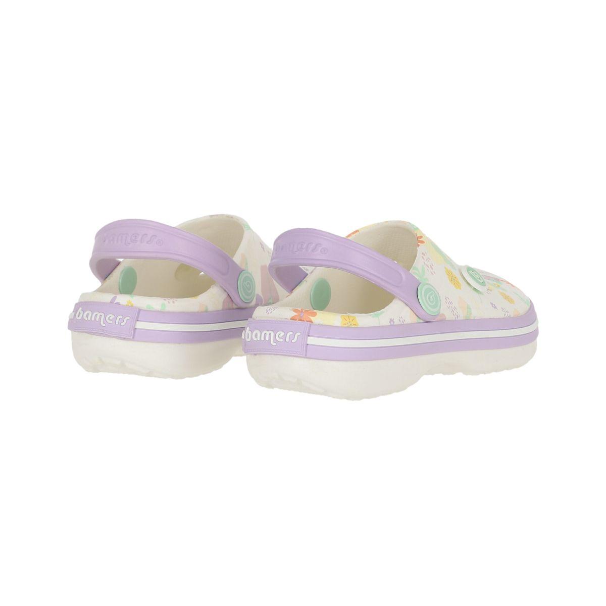 Zueco Bamers Airline Niña Blanco-3