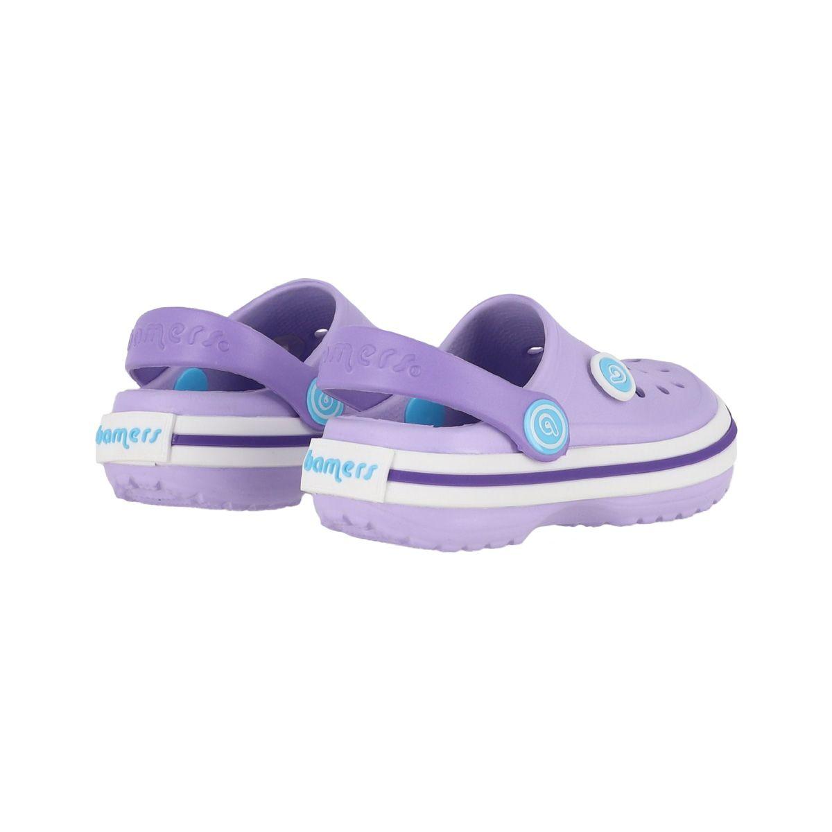 Zuecos Baby Airline Bamers Morado-5