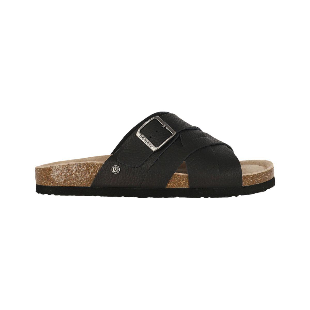 Sandalia Bamers Kend Straps Mujer Negro-0