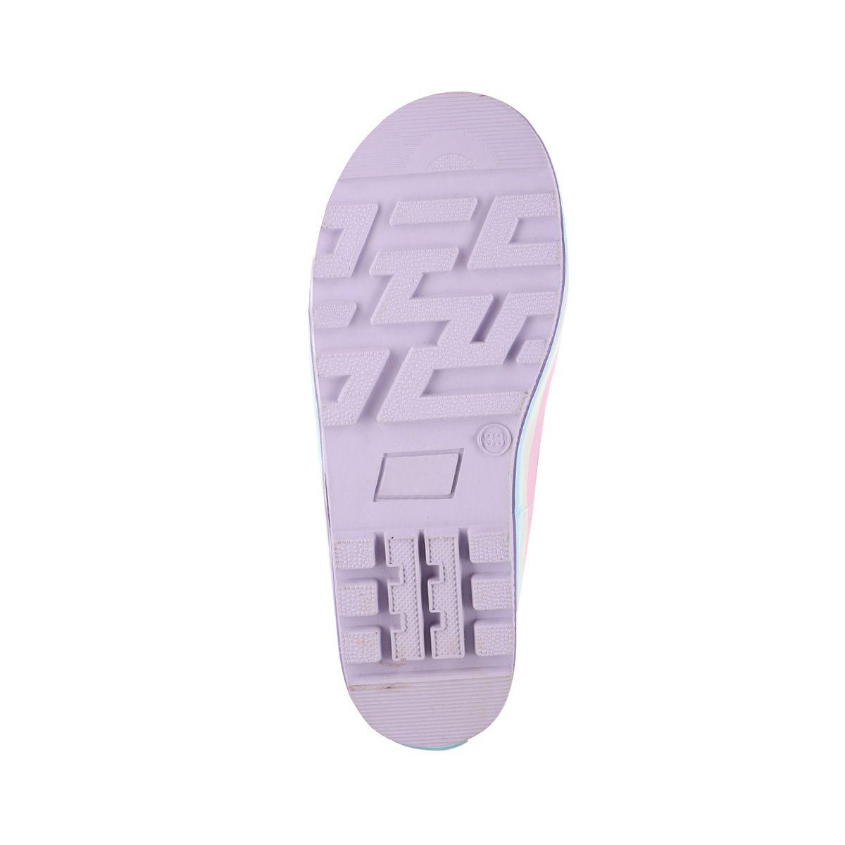 Botas de Agua Joven Bamers Malka Rosa-3