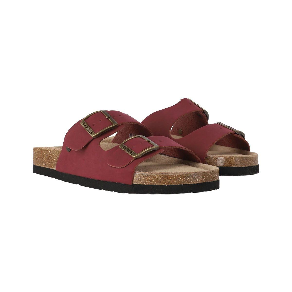 Sandalias Mujer  Bamers Kend Burdeo-4
