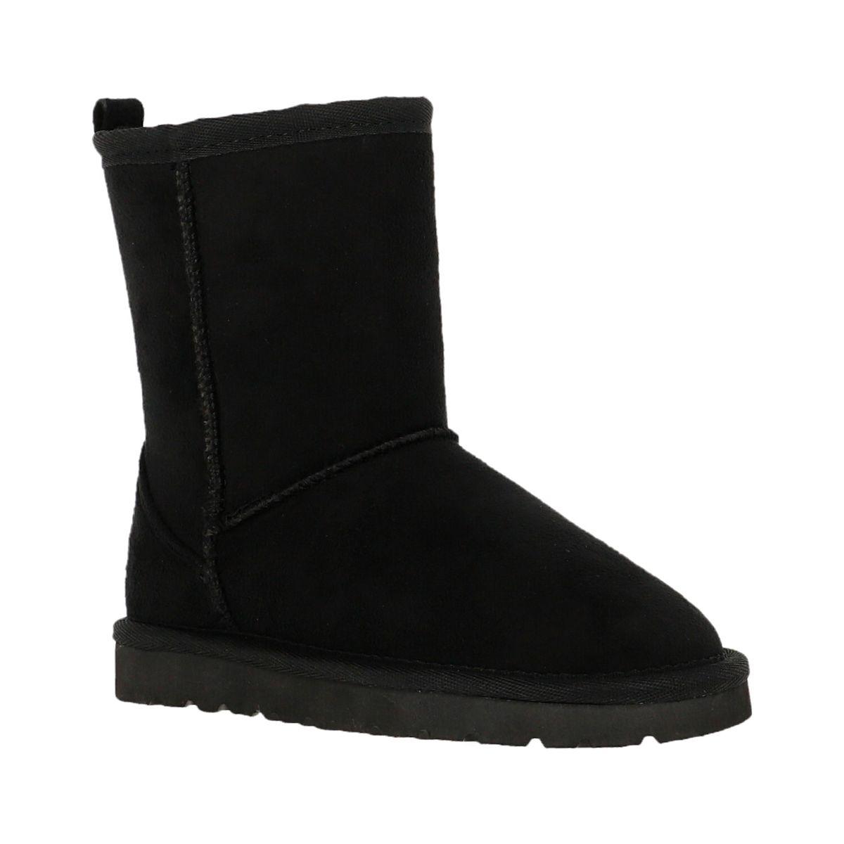 Bota Bamers Blast Vegan Niños Negro-1