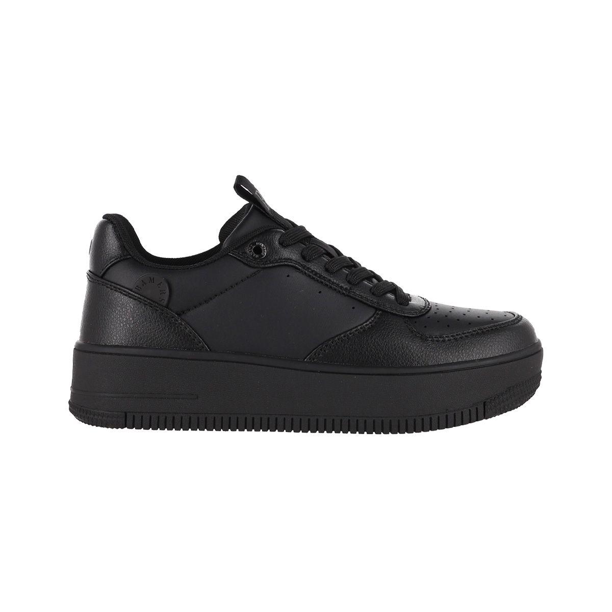 Zapatillas Mujer Bamers  Munich III Negro-0