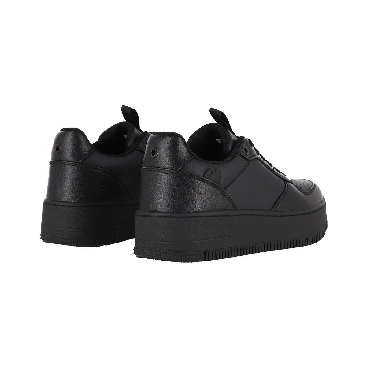 Zapatillas Mujer Bamers  Munich III Negro-5