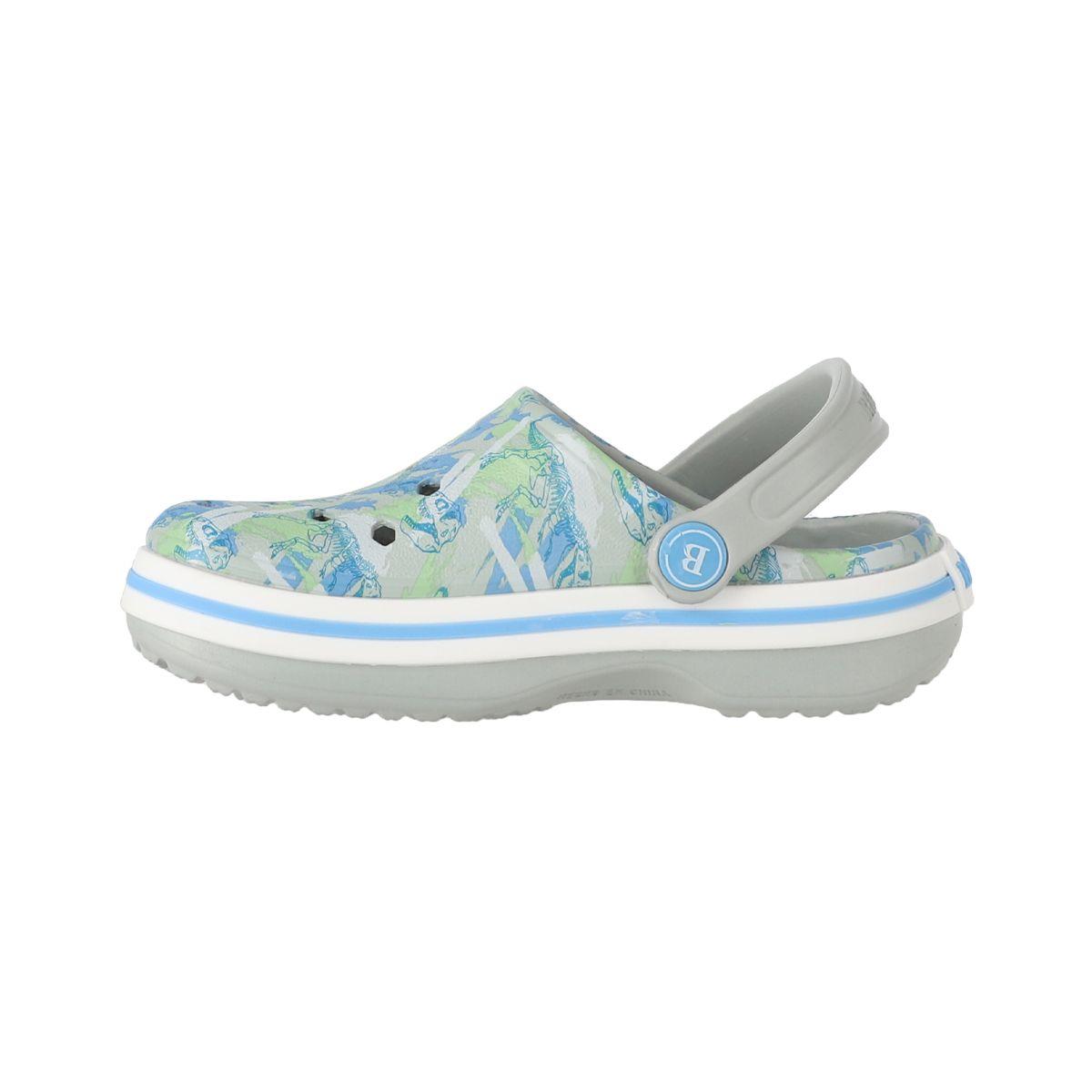 Zuecos Niños Bamers Airline PR2 Gris-1