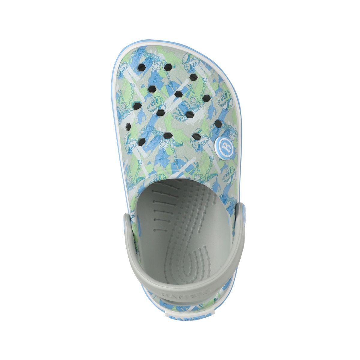 Zuecos Niños Bamers Airline PR2 Gris-2
