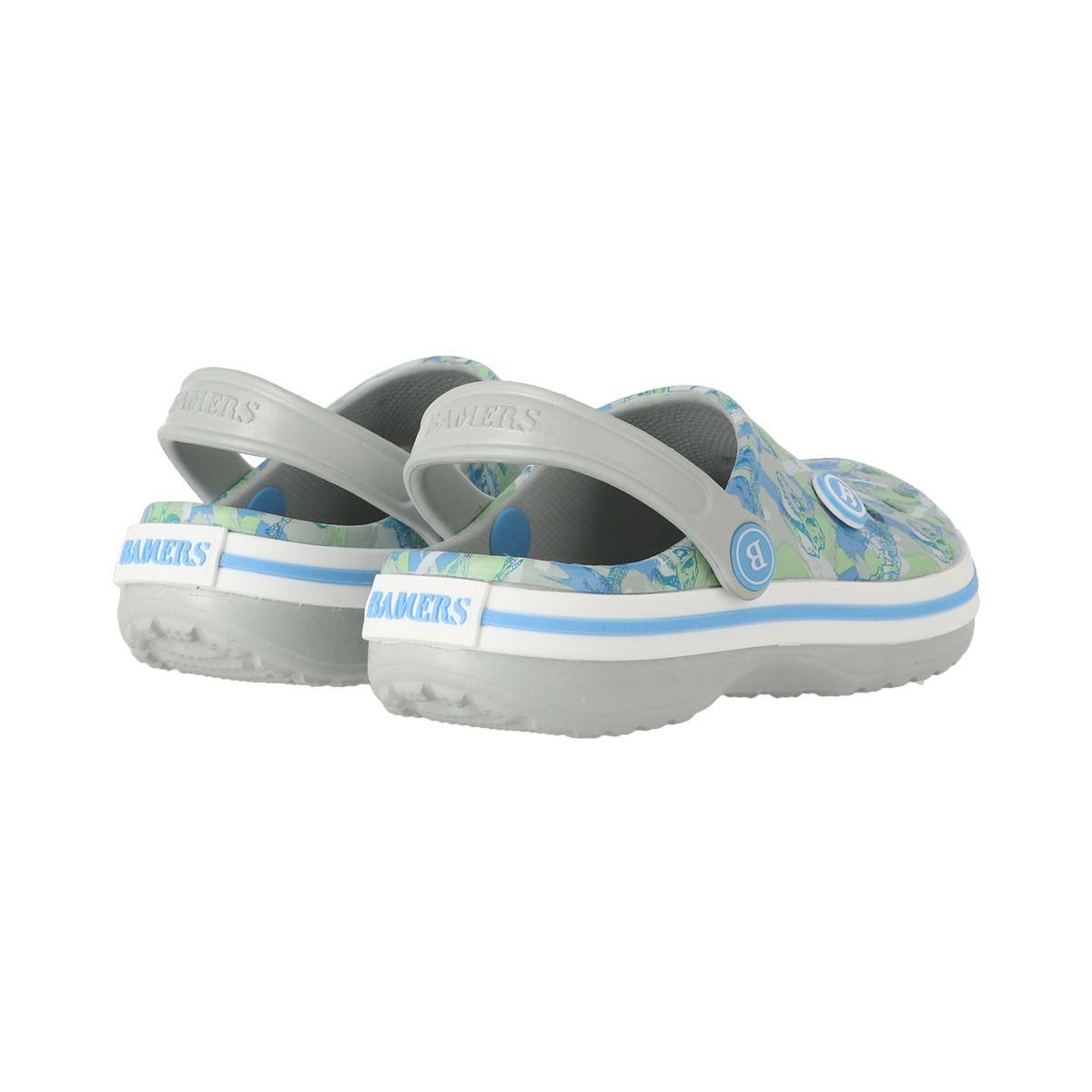Zuecos Niños Bamers Airline PR2 Gris-5