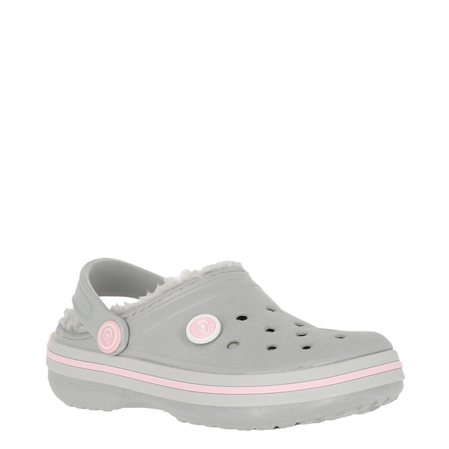 Zueco Bamers Refugio Line Niña Gris/Blanco-1
