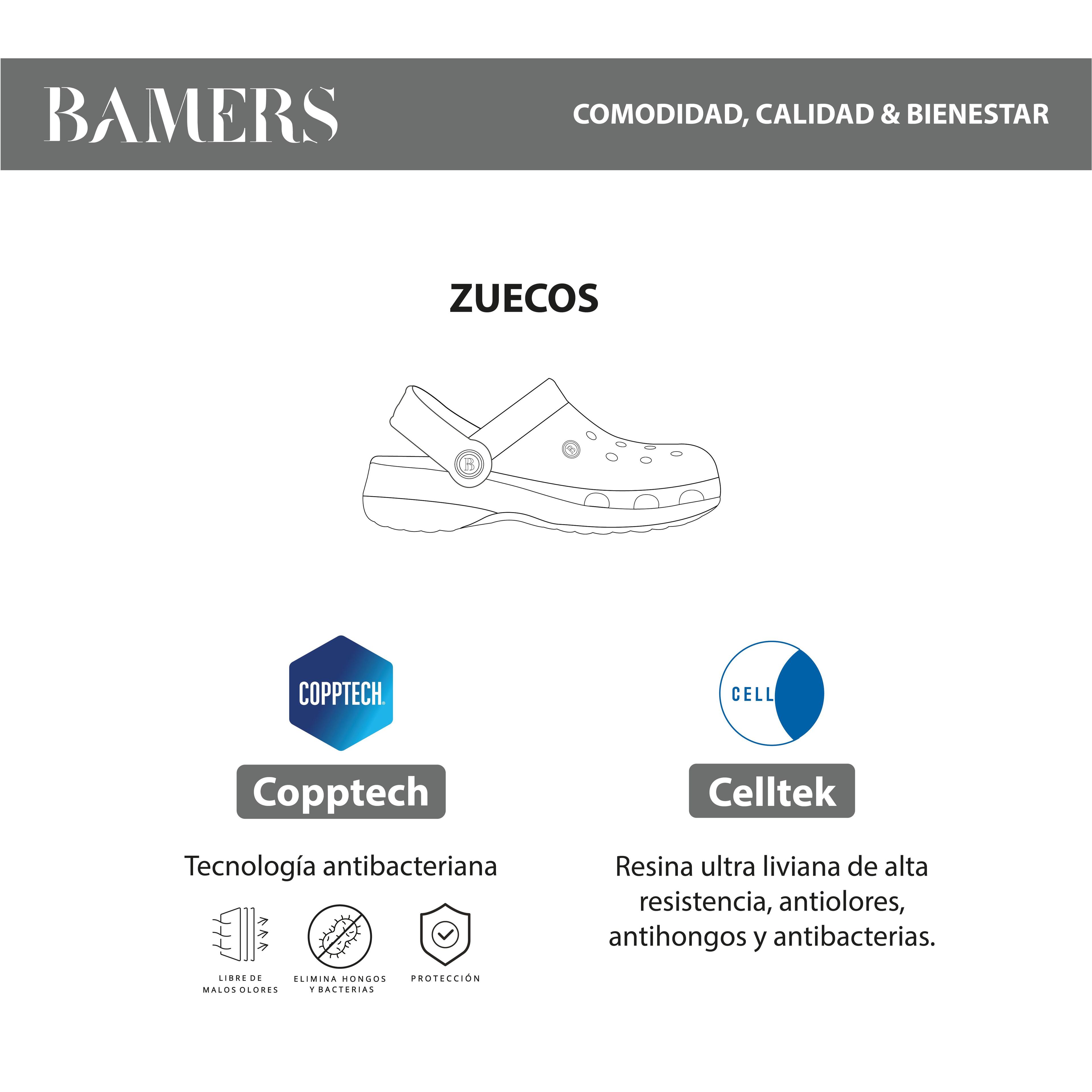 Zuecos Mujer Chiporro Morado Bamers-6