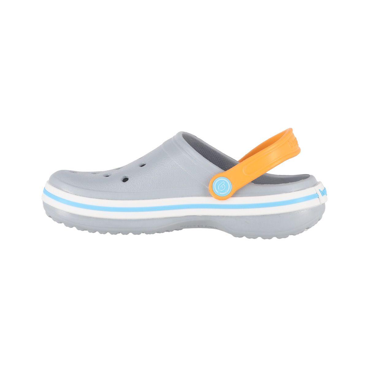 Zuecos Joven Bamers Airline Gris Claro-1