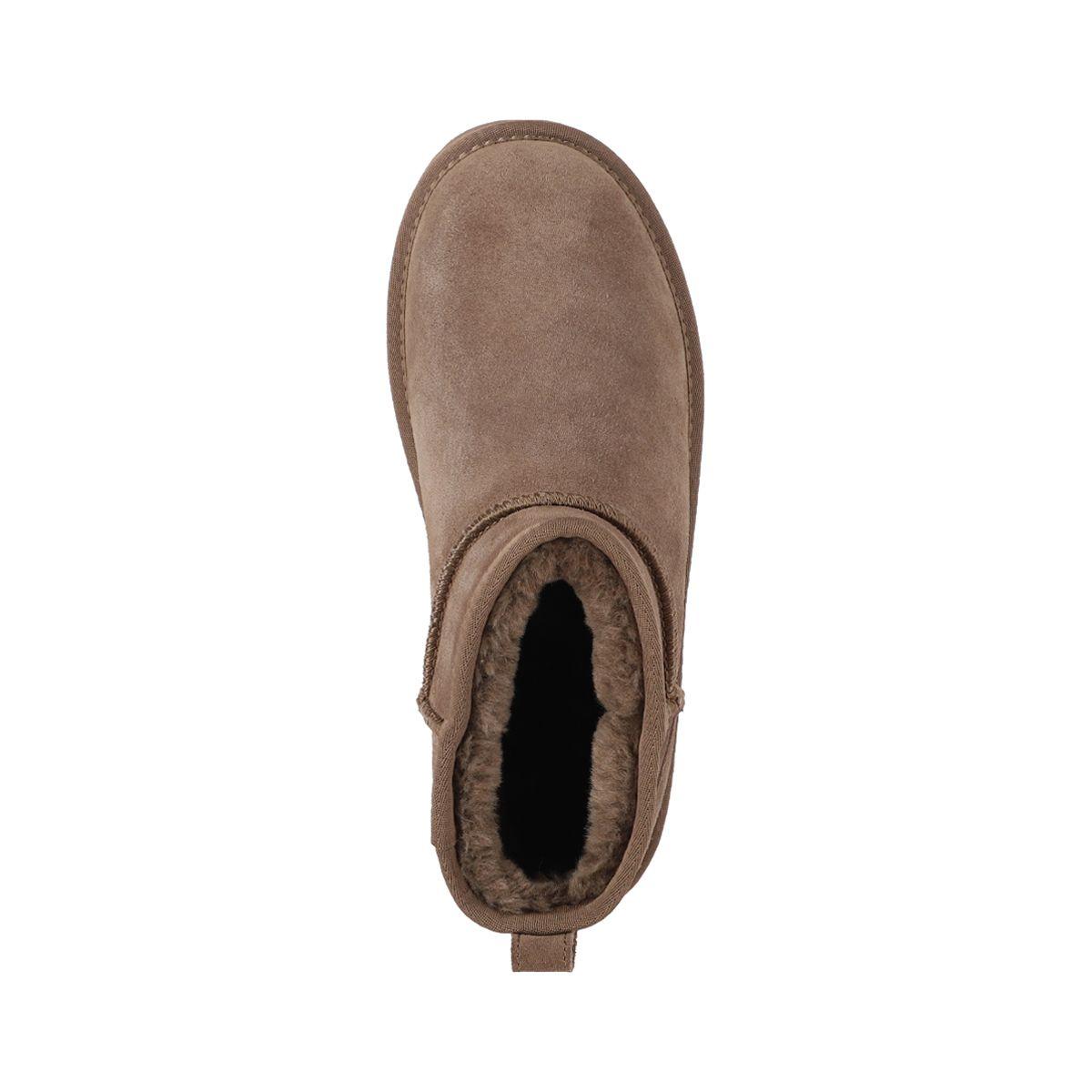 Botas Mujer Cuero Blast Mini Café Claro Plataforma Bamers-2