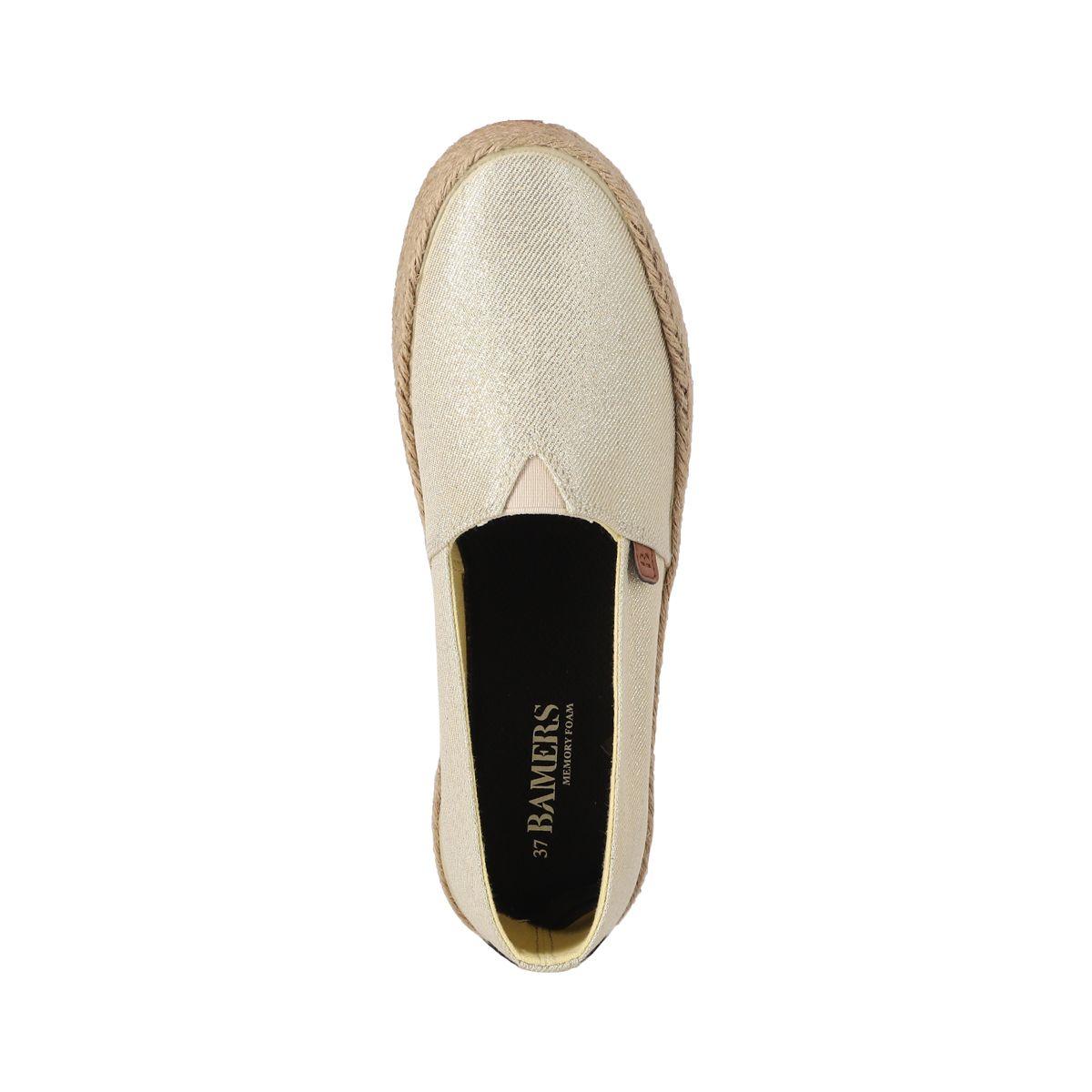 Alpargata Mujer Bamers Sandy Mid II Dorado-2