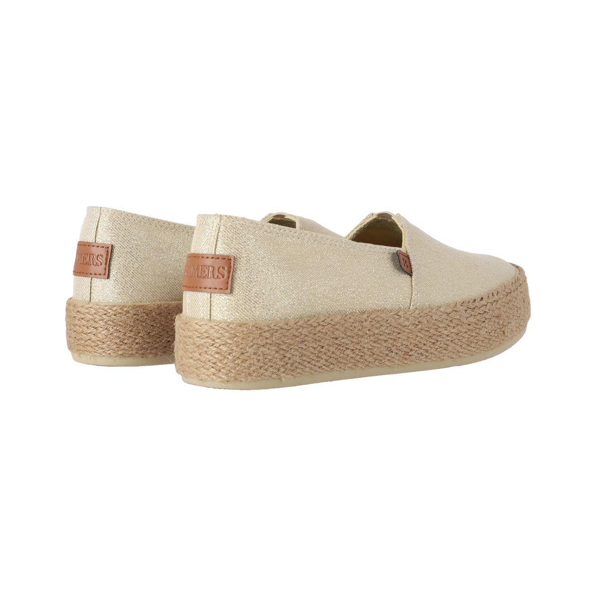 Alpargata Mujer Bamers Sandy Mid II Dorado-5