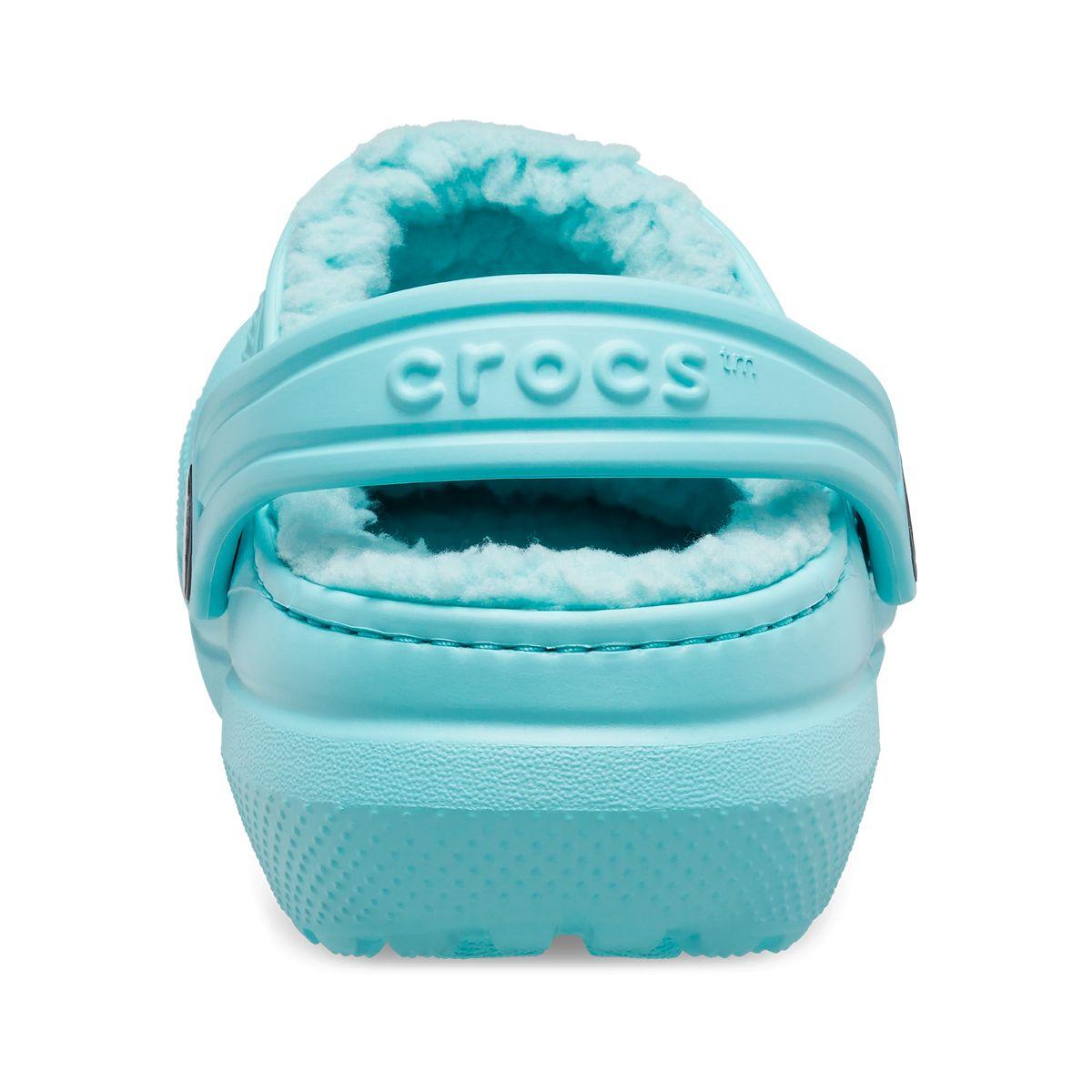 Zueco Crocs Classic Lined Niños Pure Water-4