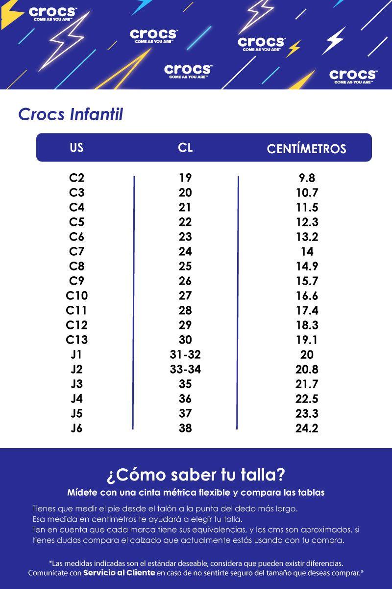 Zueco Crocs Classic Lined Niños Pure Water-7