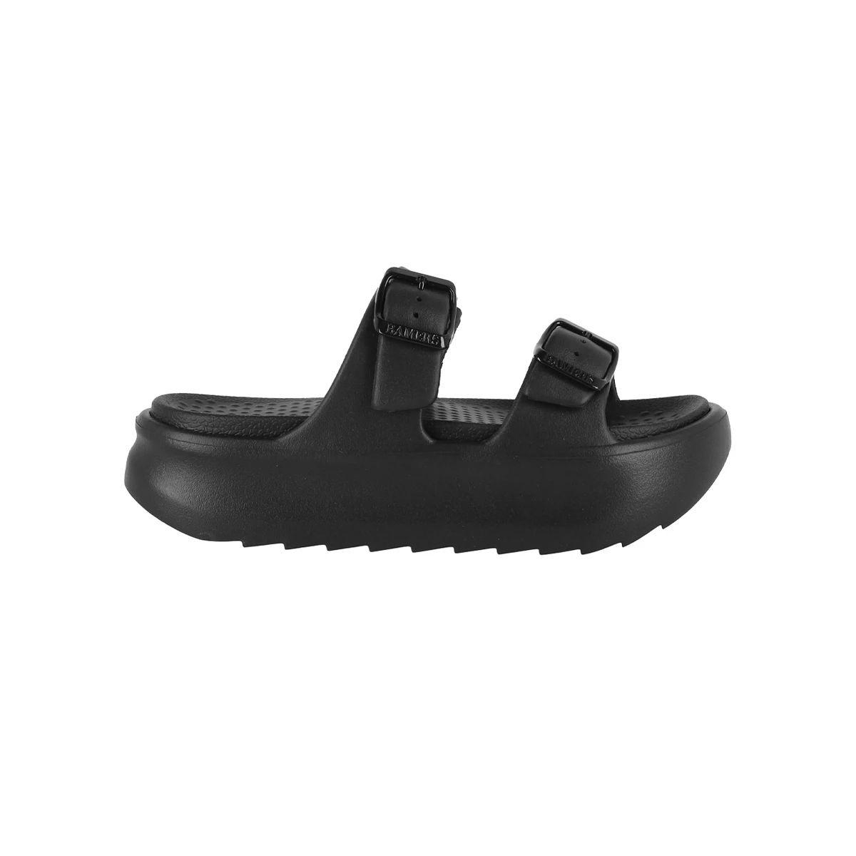 Sandalias Plataforma Mujer  Bamers Kend Vegan High Negro-0