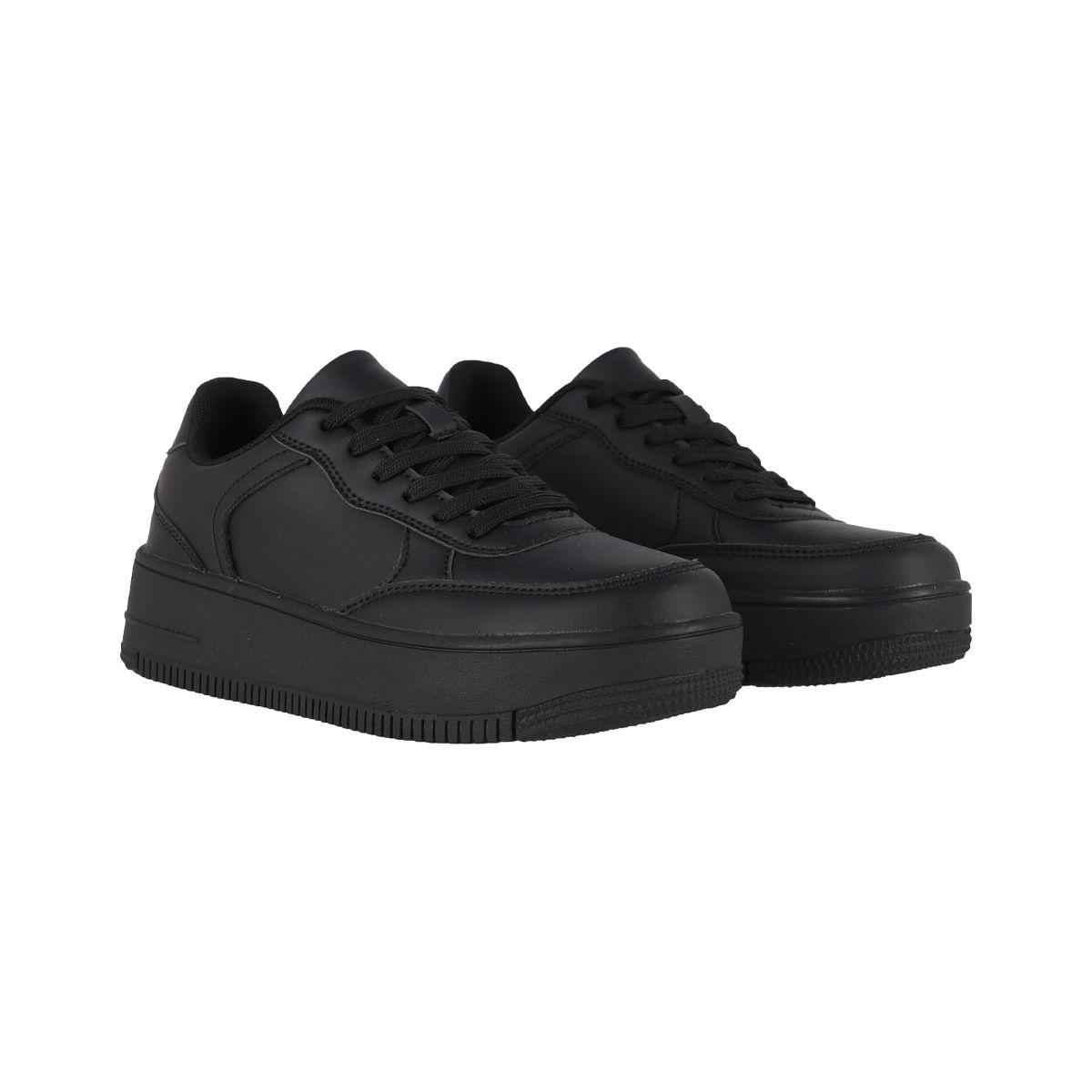 Zapatillas Mujer Bamers Munich II Negro-4