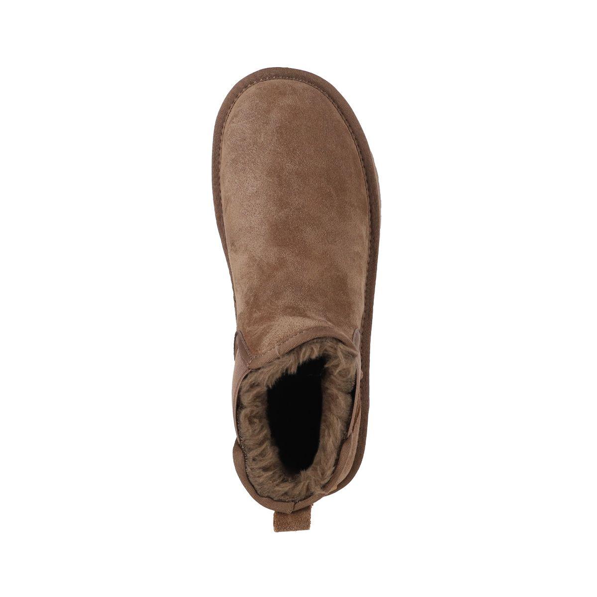 Botas Mujer Chelsea Café Claro Plataforma Bamers-2