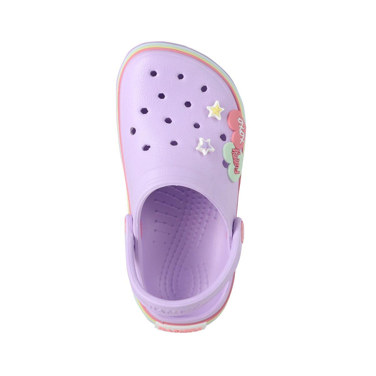 Zuecos Niñas Bamers Airline Special Lila-2