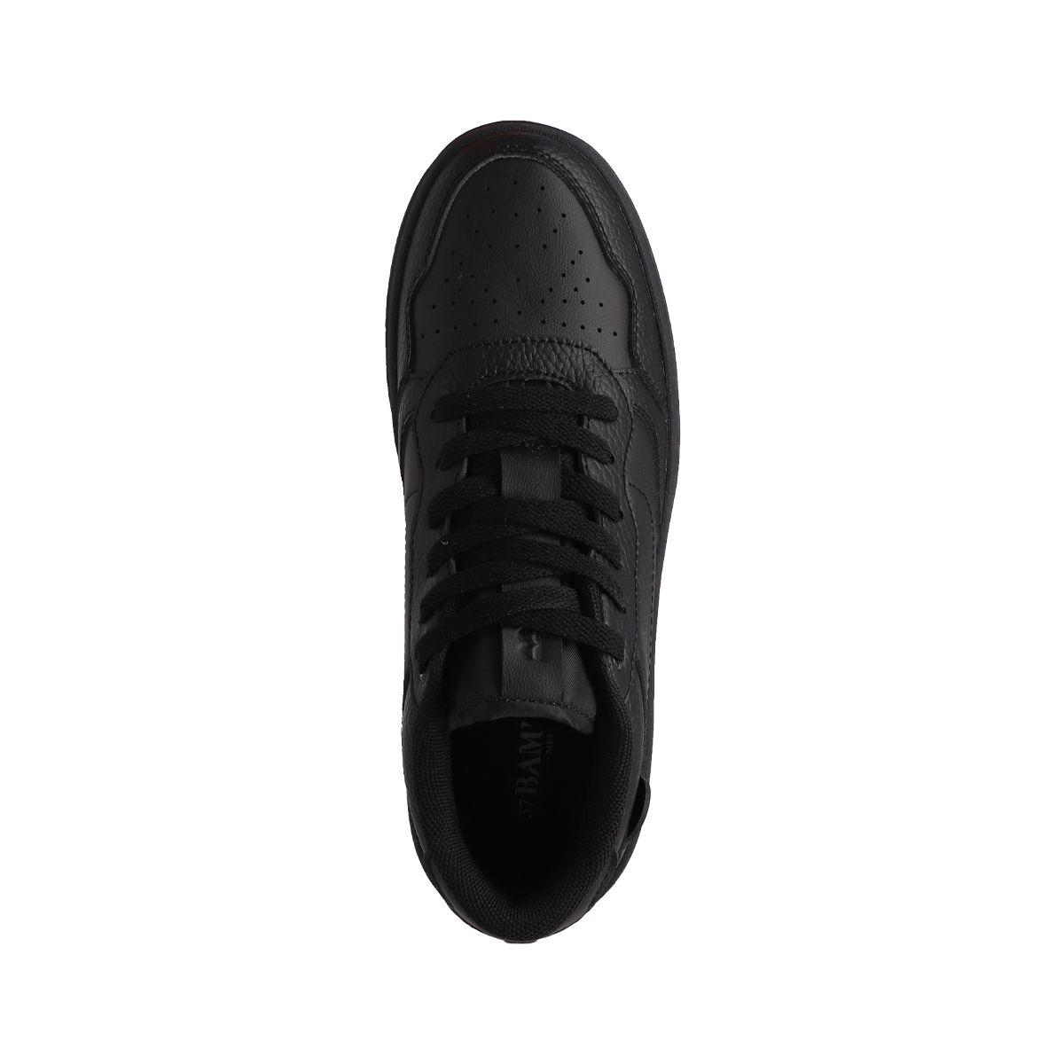 Zapatillas Plataforma Mujer Bamers Girona High Negro-2