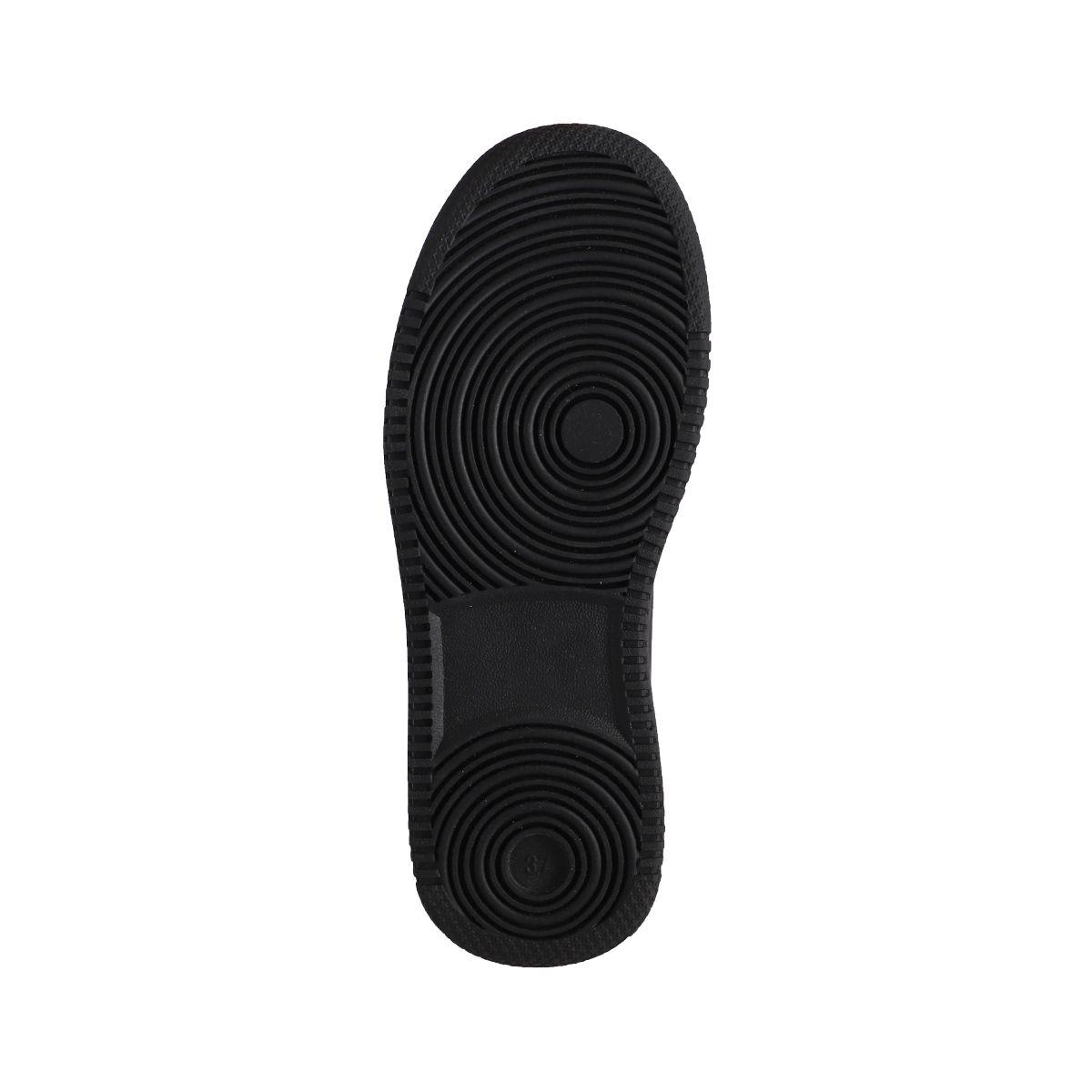 Zapatillas Plataforma Mujer Bamers Girona High Negro-3