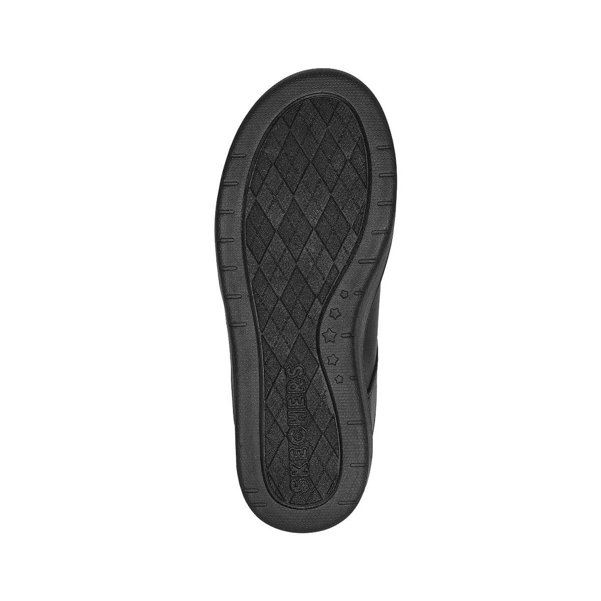 Zapatilla Skechers Niño  Court High Negro-4