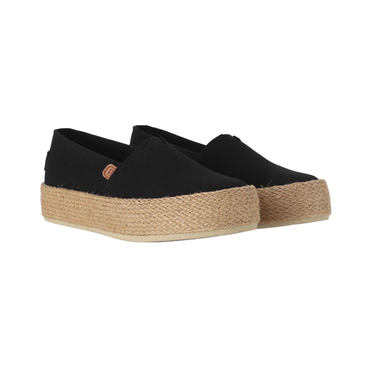 Alpargata Mujer Bamers Sandy Mid II Negro-4