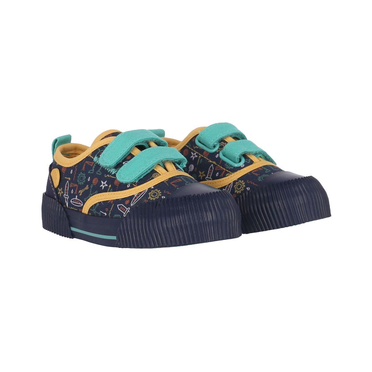 Zapatilla Bamers Luca Niños TD Azul-4