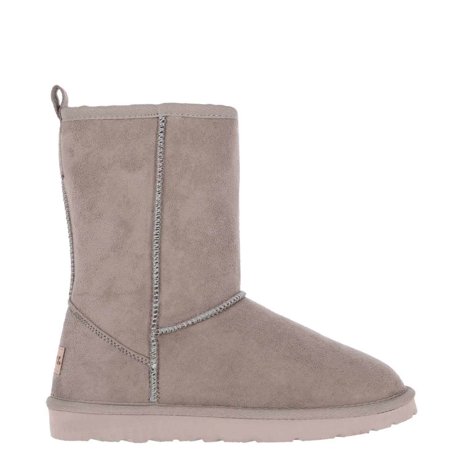 Bota Bamers Blast Classic Fiber Mujer Light Grey-0