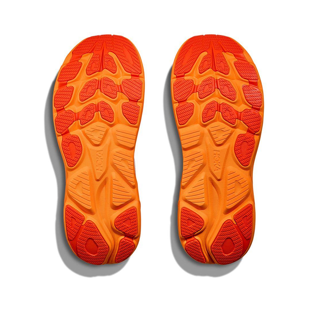 Zapatillas Hombre Running Hoka Clifton 10 Frost/Orange Zest-6